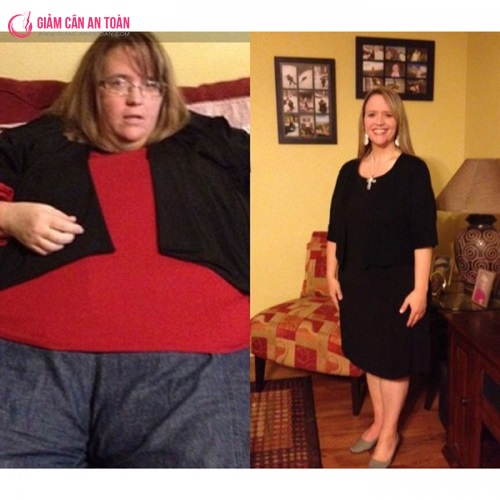 Bí quyết giảm cân của bà mẹ đơn thân từ 187kg xuống còn 79kg